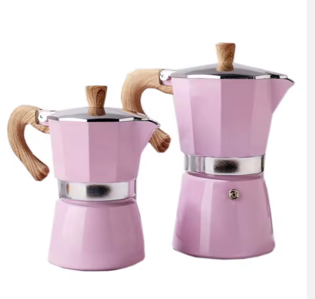 Espressokanne Rosa, 150ml – Stilvoller Kaffeegenuss mit Gefühl